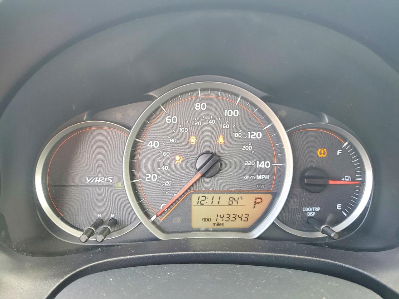 2014 Toyota Yaris VIN JTDJTUD37ED578779 photo 9