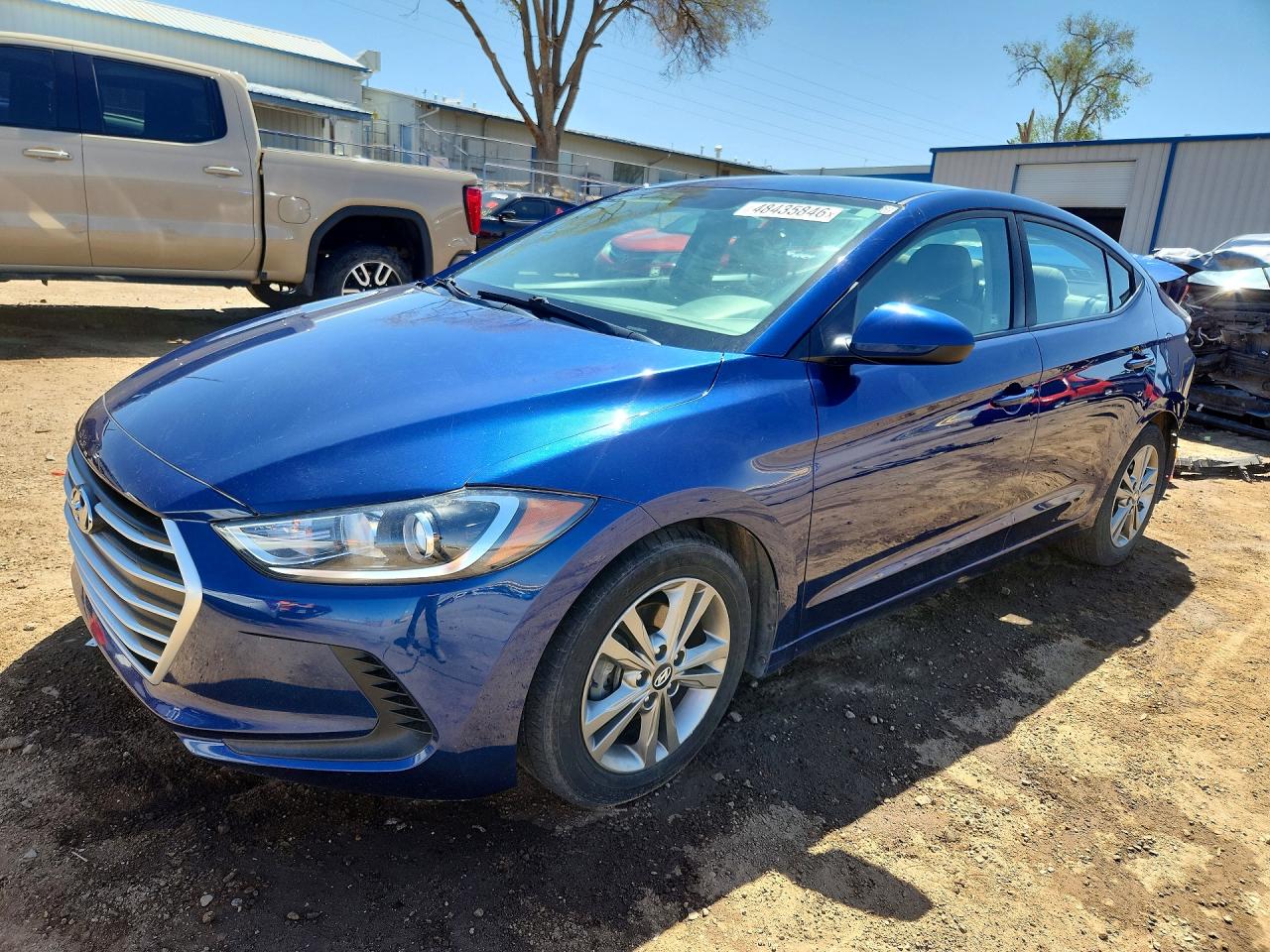 2018 Elantra VIN 5NPD84LF0JH295686 photo 1
