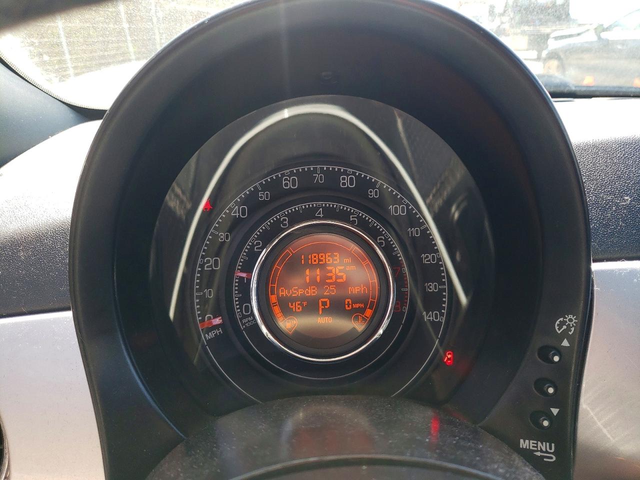 2014 Fiat 500 VIN 3C3CFFBRXET194738 photo 9