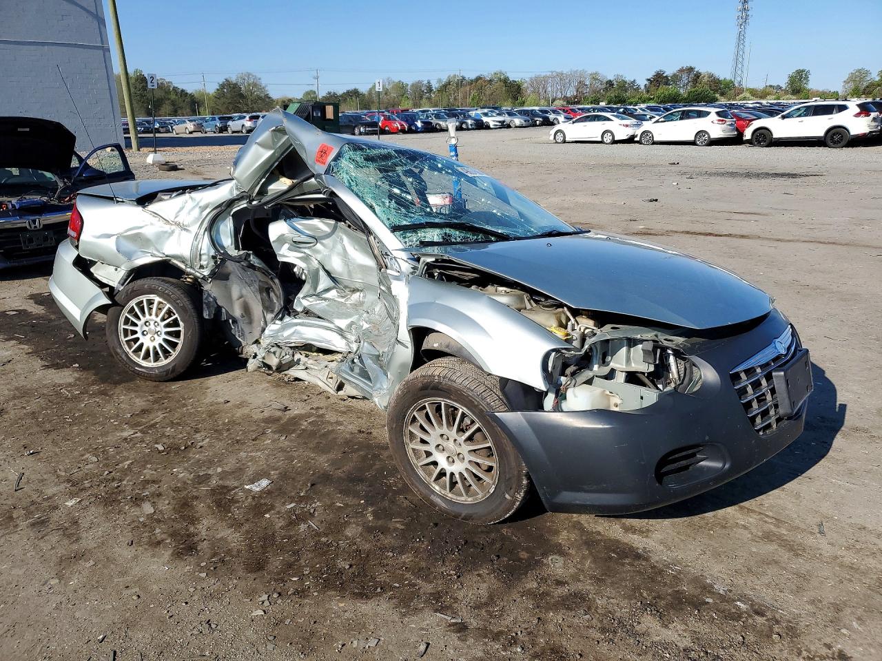 2004 CHRYSLER Sebring VIN 1C3EL46XX4N127182 photo 4
