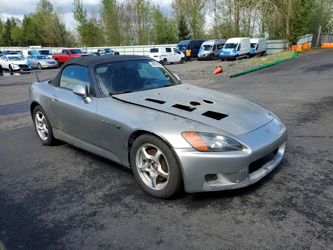2001 Honda S2000 VIN JHMAP11411T001616 photo 4
