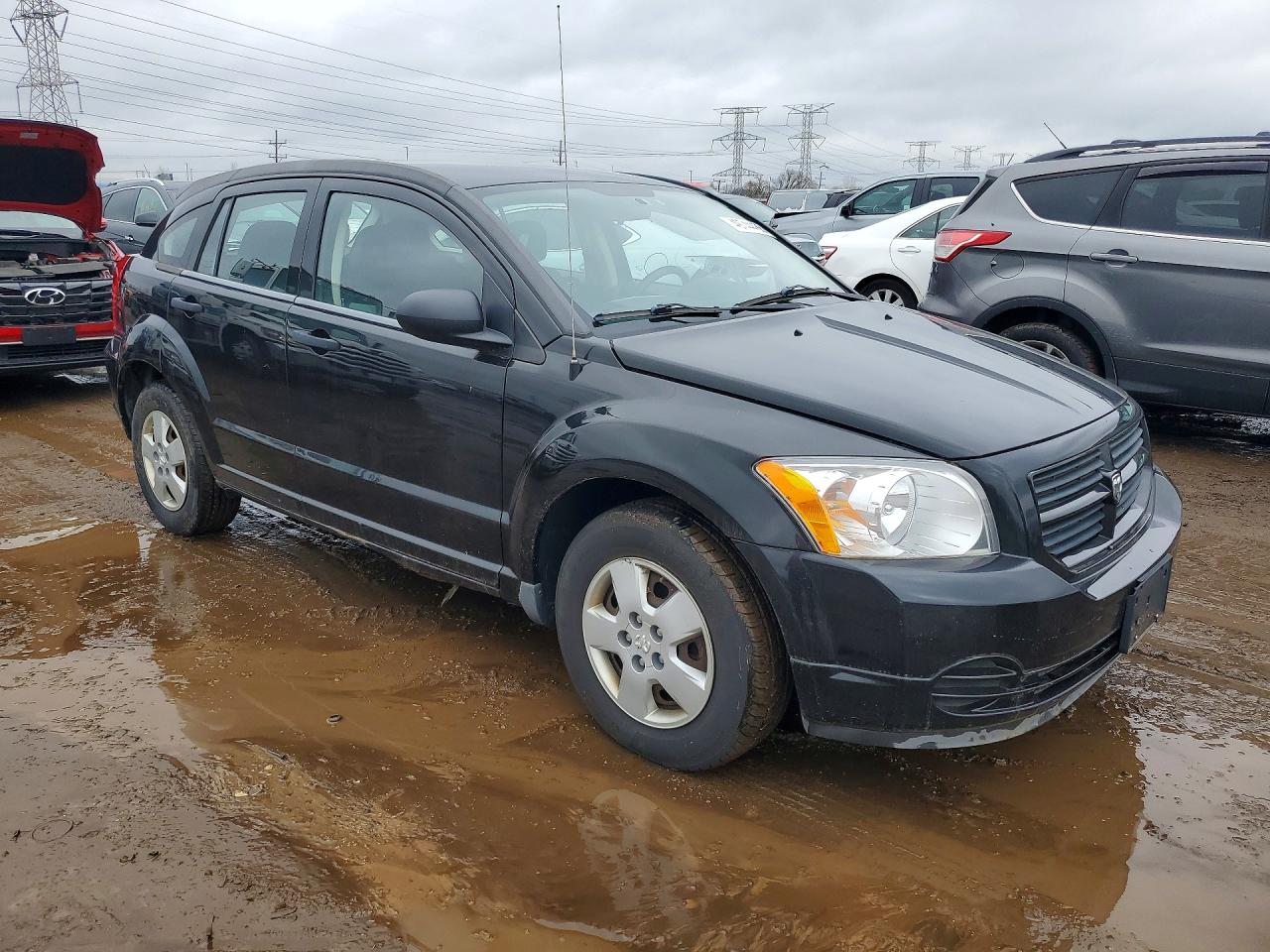 2008 Dodge Caliber VIN 1B3HB28B48D632021 photo 4