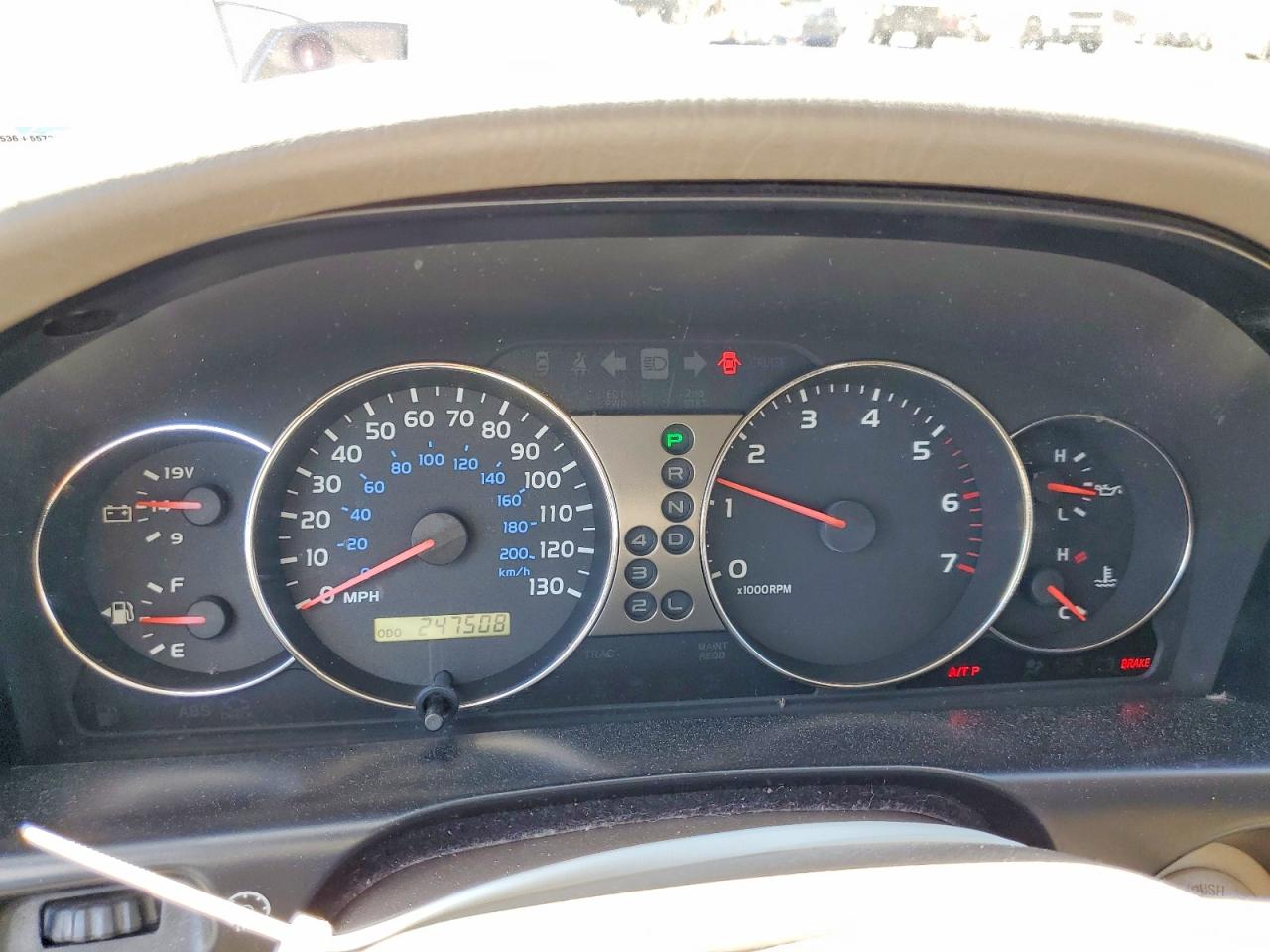 2003 Toyota Land cruis VIN JTEHT05JX32032356 photo 9