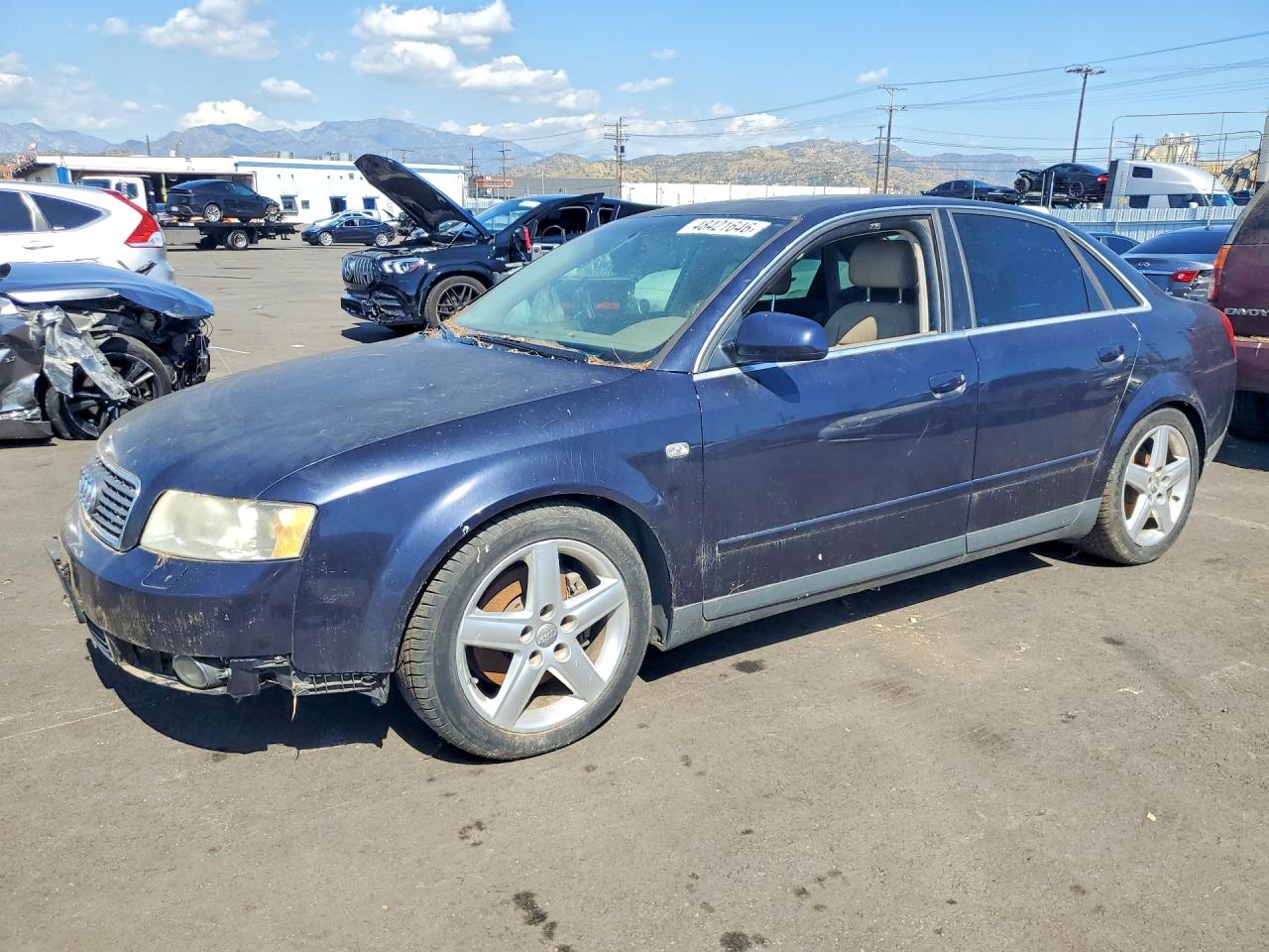 2003 Audi A4 VIN WAULT68E73A113866 photo 1