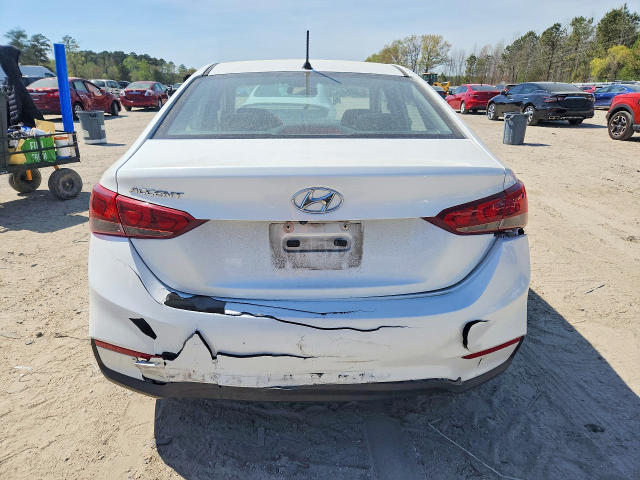 2018 Hyundai Accent VIN 3KPC24A39JE028427 photo 6