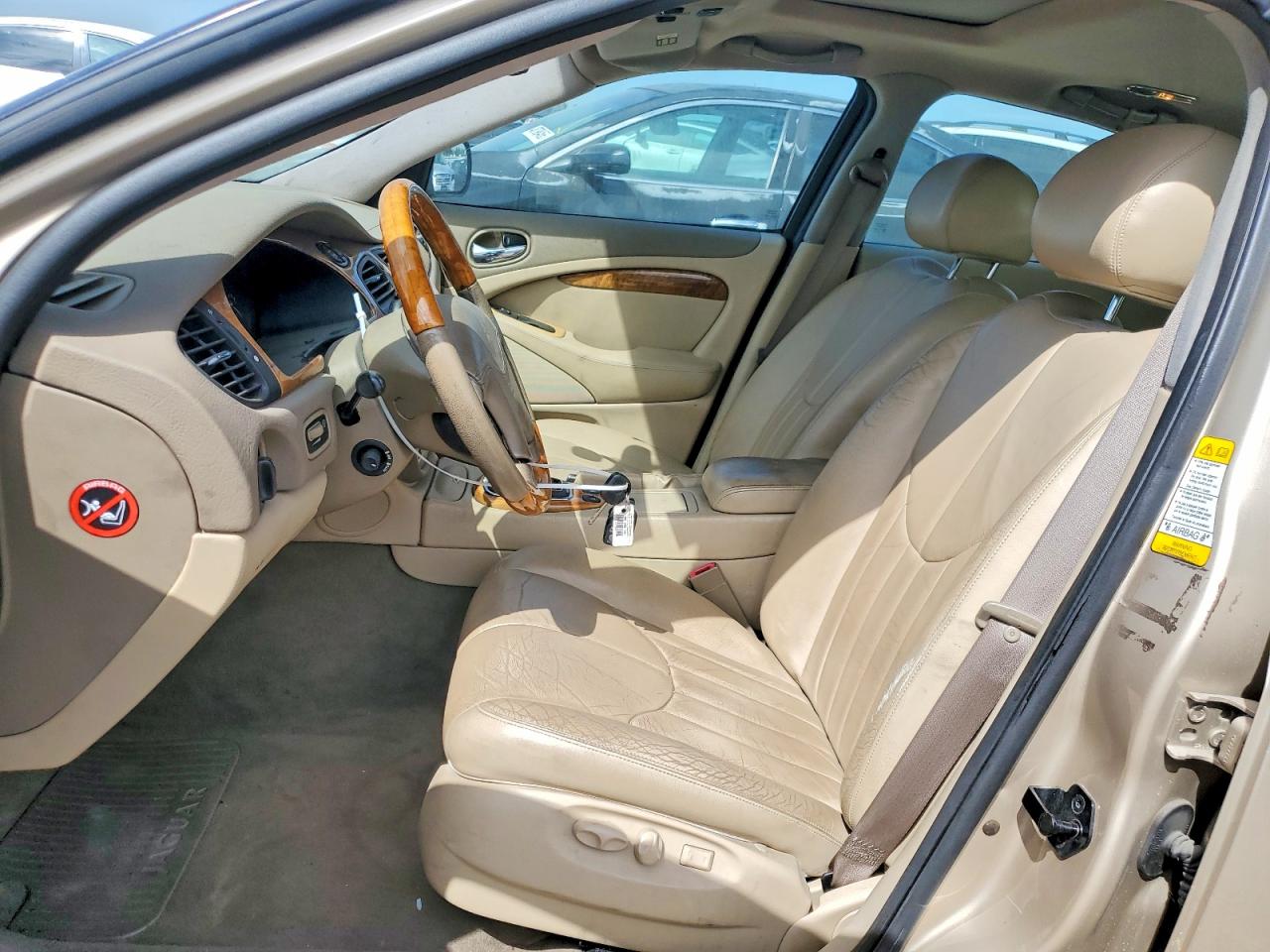 2001 Jaguar S type VIN SAJDA01P01GM10057 photo 7