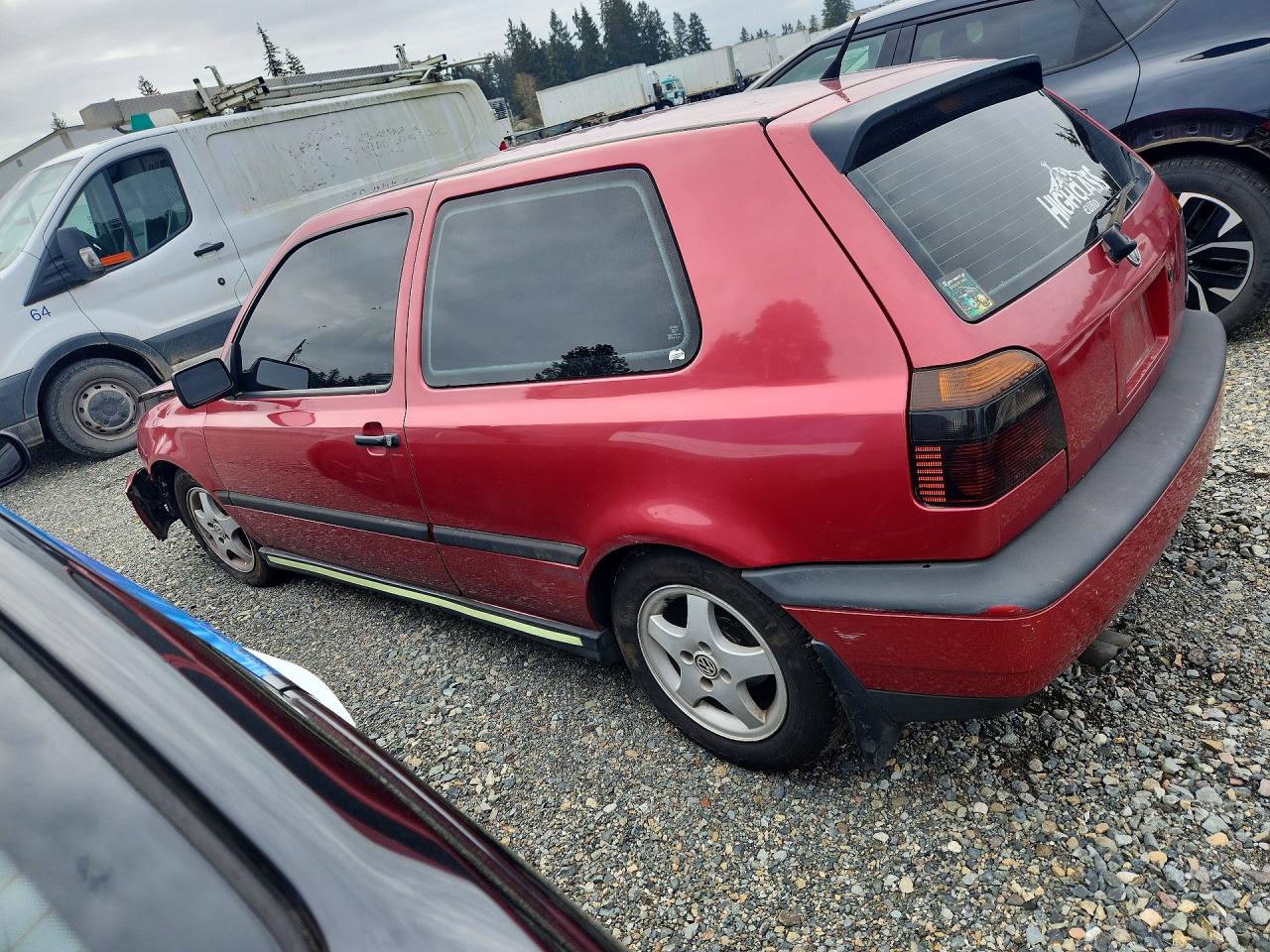 1997 Volkswagen Gti VIN 3VWDA81H7VM073272 photo 2