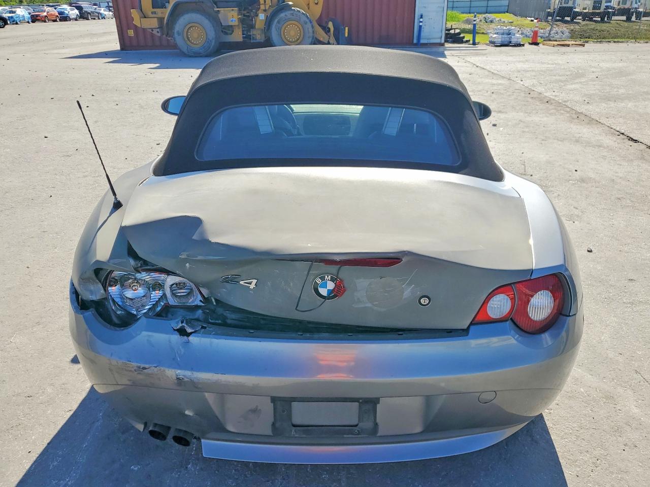2005 BMW Z4 VIN 4USBT33525LS53572 photo 6