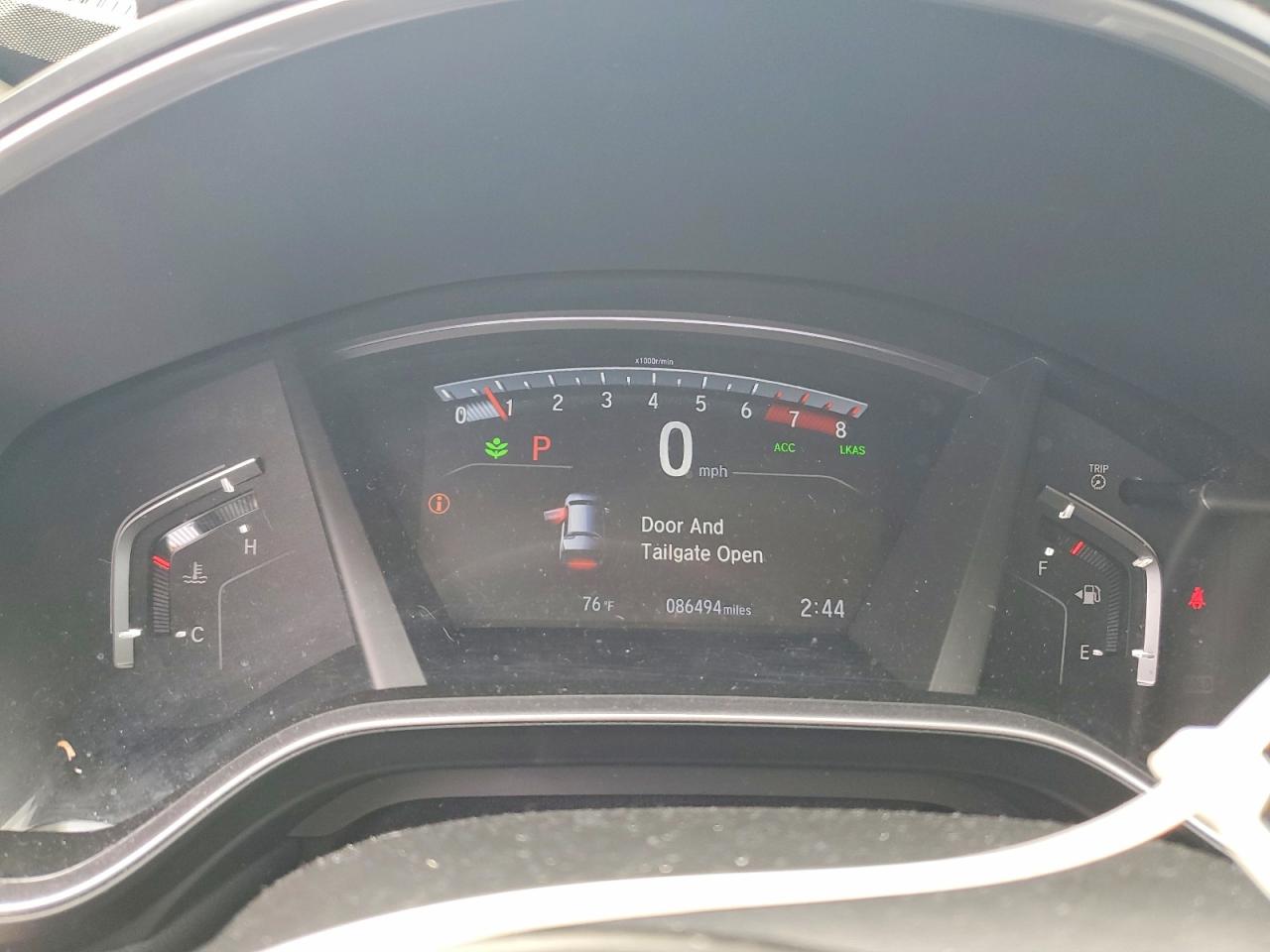 2019 Honda Crv VIN 2HKRW2H80KH670567 photo 9