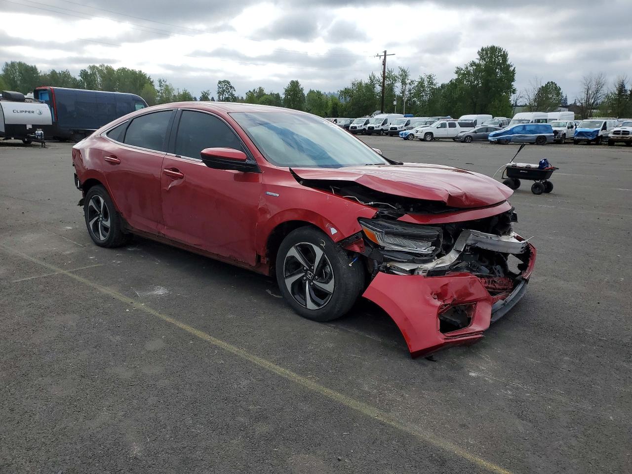 2021 Honda Insight VIN 19XZE4F50ME006817 photo 4