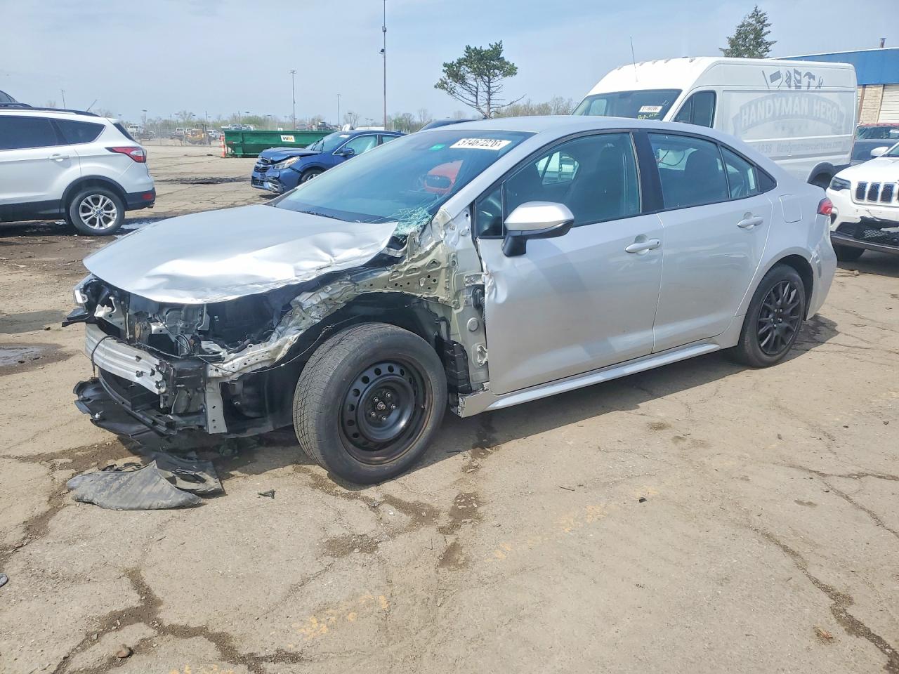 2020 Toyota Corolla VIN 5YFEPRAE0LP086601 photo 1