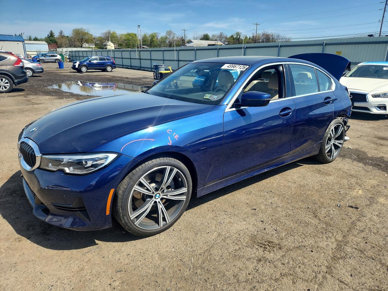 2019 BMW 3 series VIN WBA5R7C50KAJ86693 photo 1