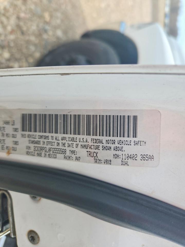 2015 Ram 3500 VIN 3C63RPGL0FG555568 photo 12