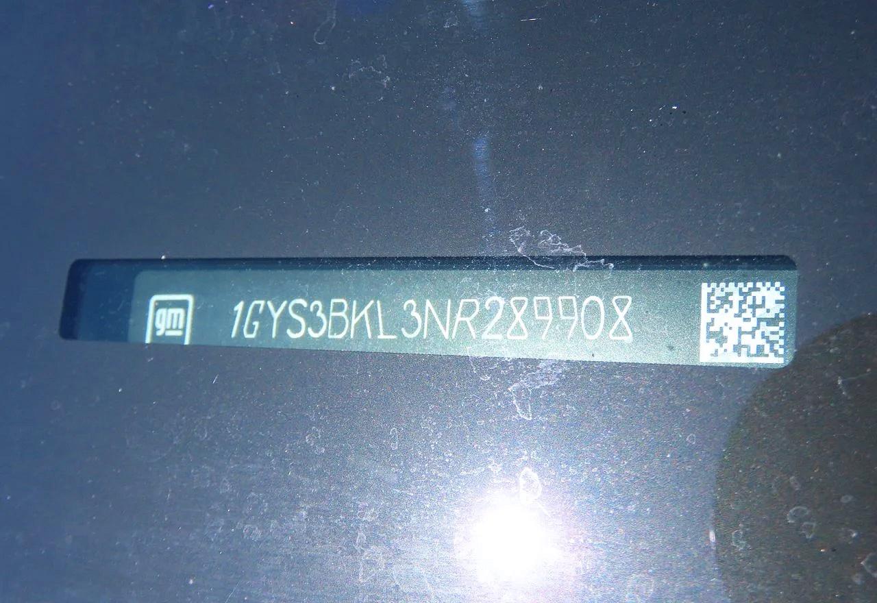 2022 Cadillac Escalade VIN 1GYS3BKL3NR289908 photo 10