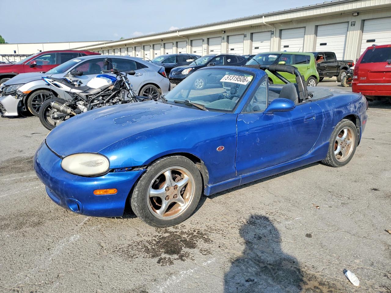 1999 Mazda Mx5 VIN JM1NB3539X0134309 photo 1
