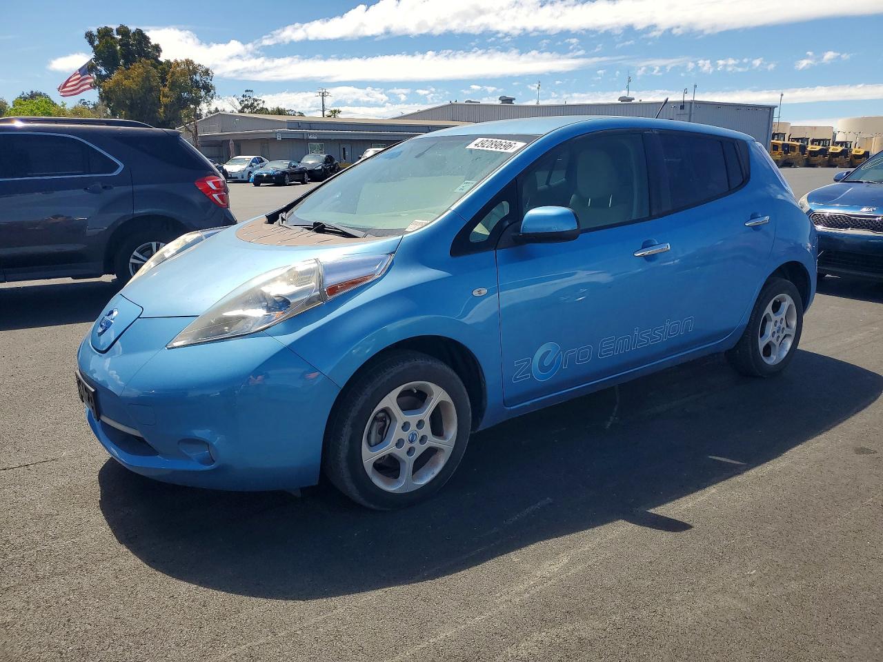 2011 NISS Leaf VIN JN1AZ0CP1BT008762 photo 1