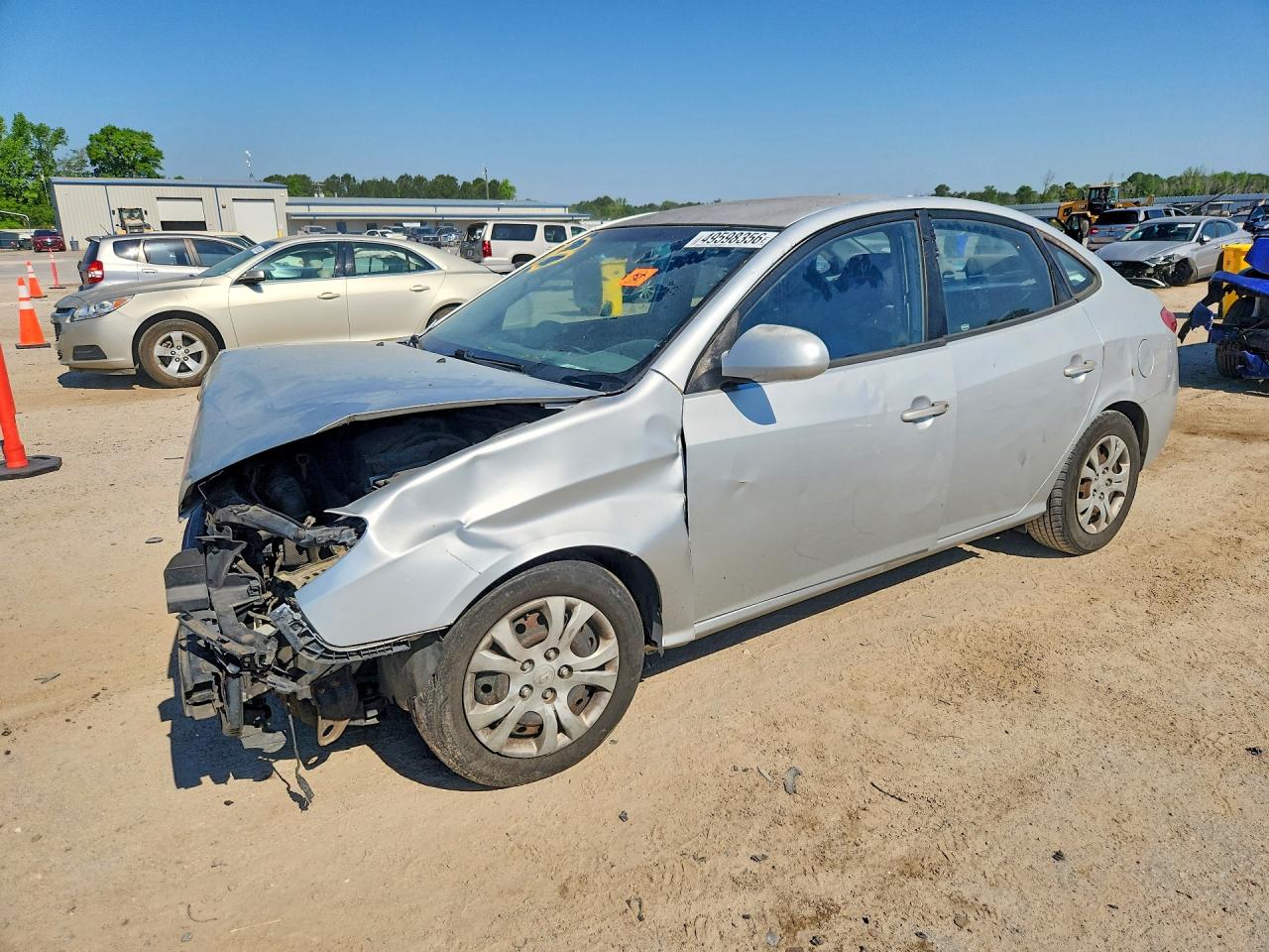 2010 HYUN Elantra VIN KMHDU4AD5AU047741 photo 1