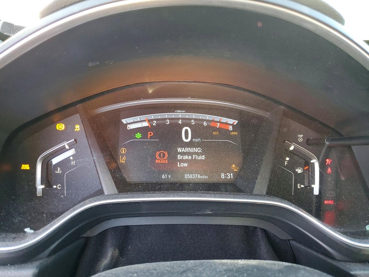 2019 HONDA Crv VIN 5J6RW2H52KA016631 photo 9