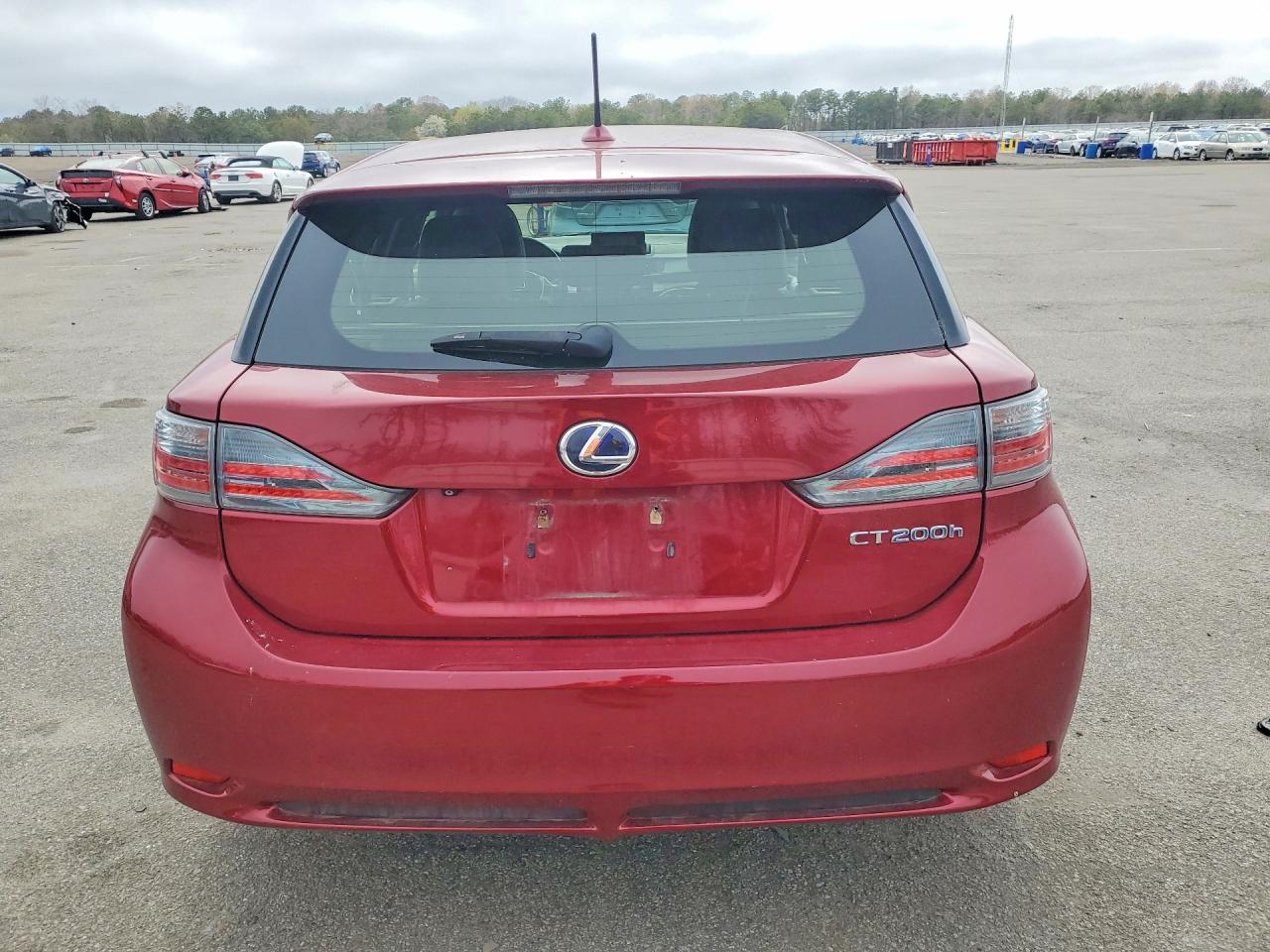 2012 Lexus Ct 200 VIN JTHKD5BH6C2075466 photo 6