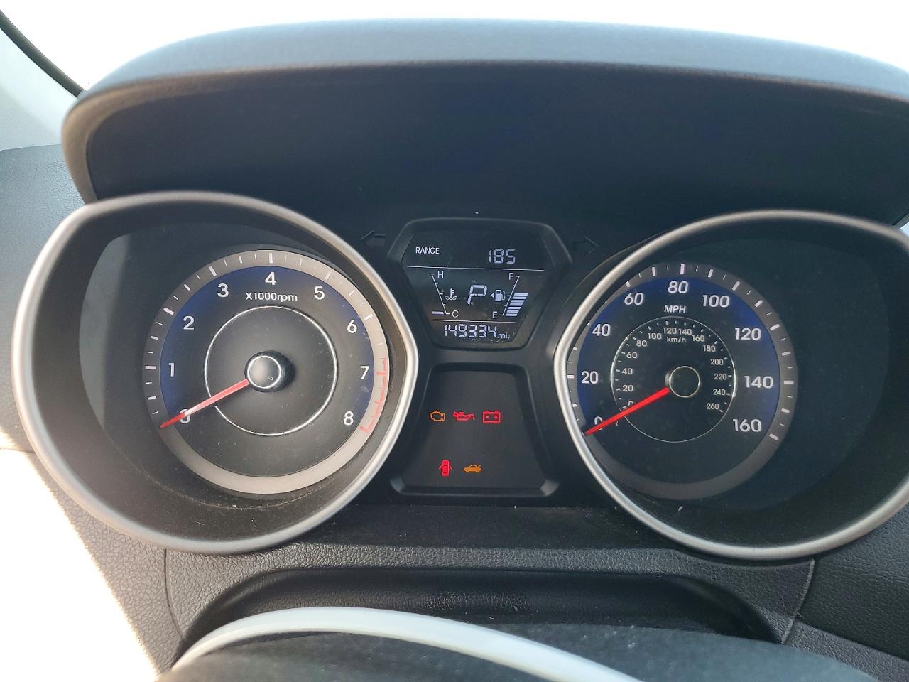 2014 Hyundai Elantra VIN KMHDH4AE6EU109473 photo 9