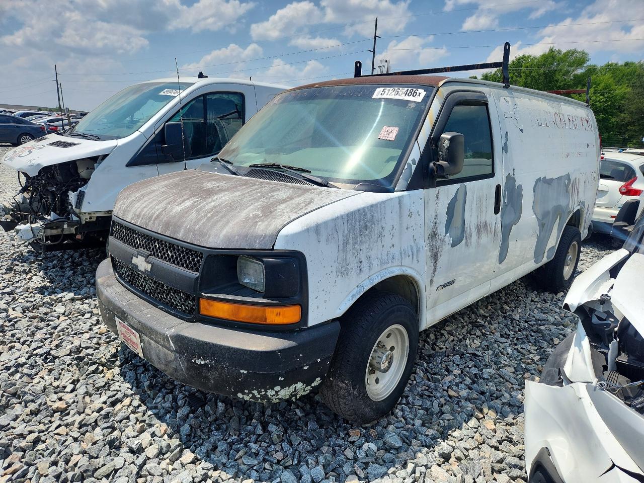 2006 CHEV Express VIN 1GCGG25V661103808 photo 1