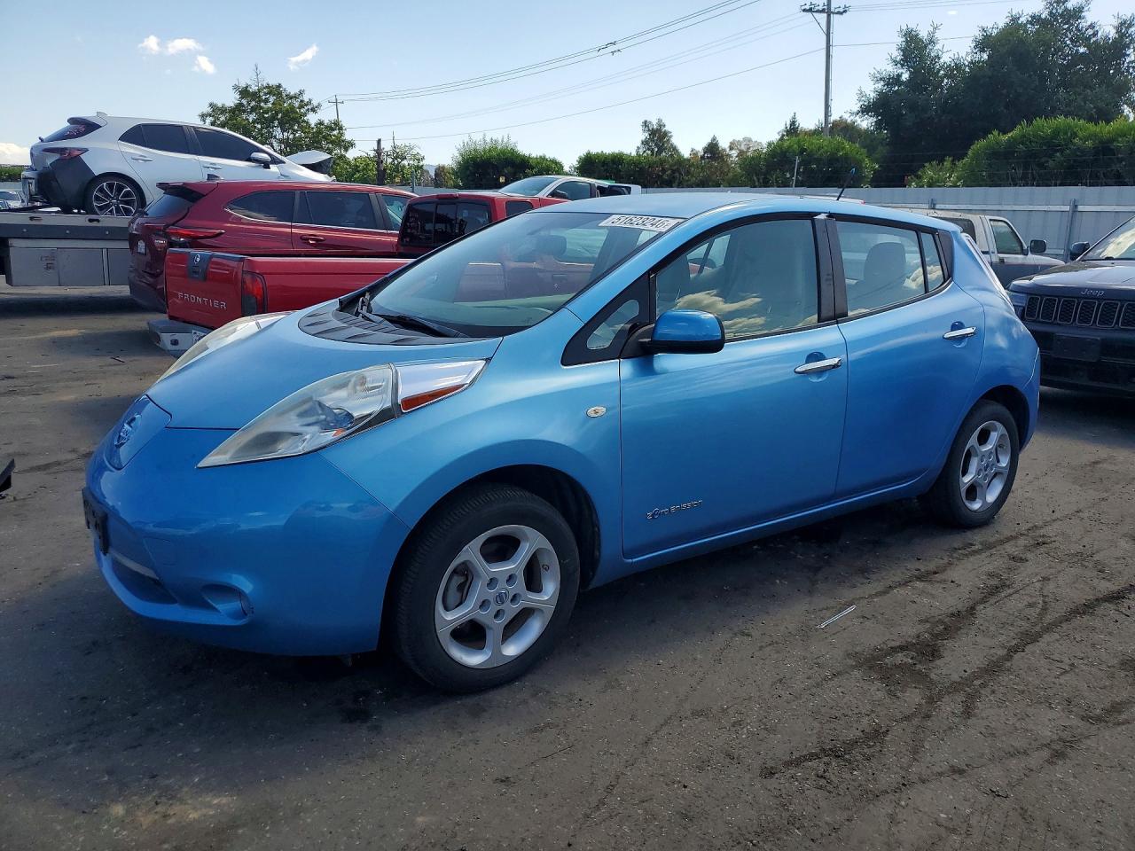 2011 Nissan Leaf VIN JN1AZ0CP5BT000910 photo 1