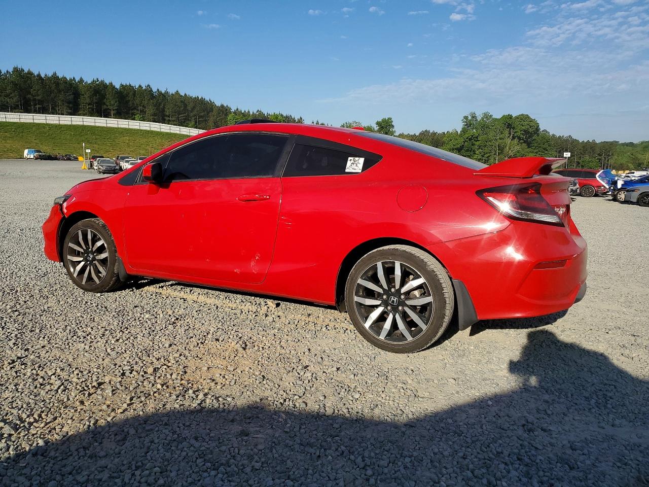 2015 Honda Civic VIN 2HGFG3B0XFH511449 photo 2