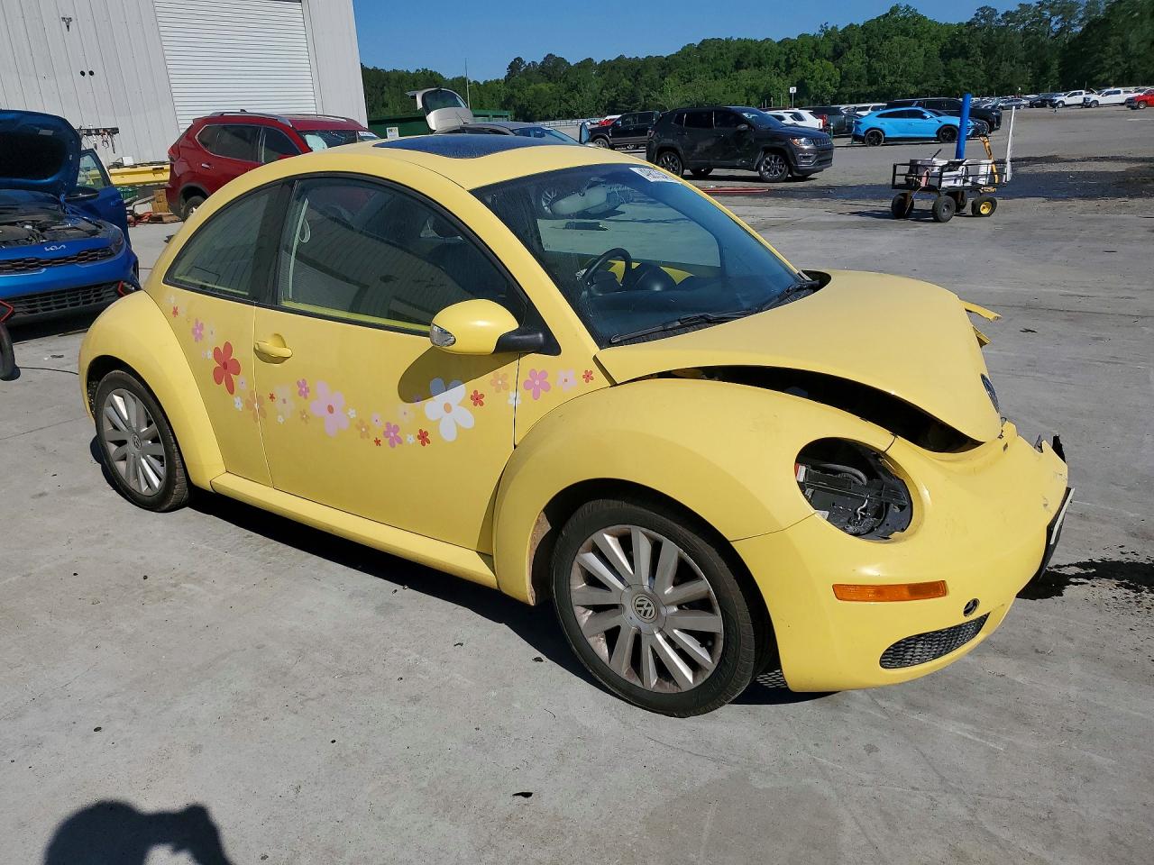 2008 Volkswagen Beetle VIN 3VWRW31C58M522659 photo 4
