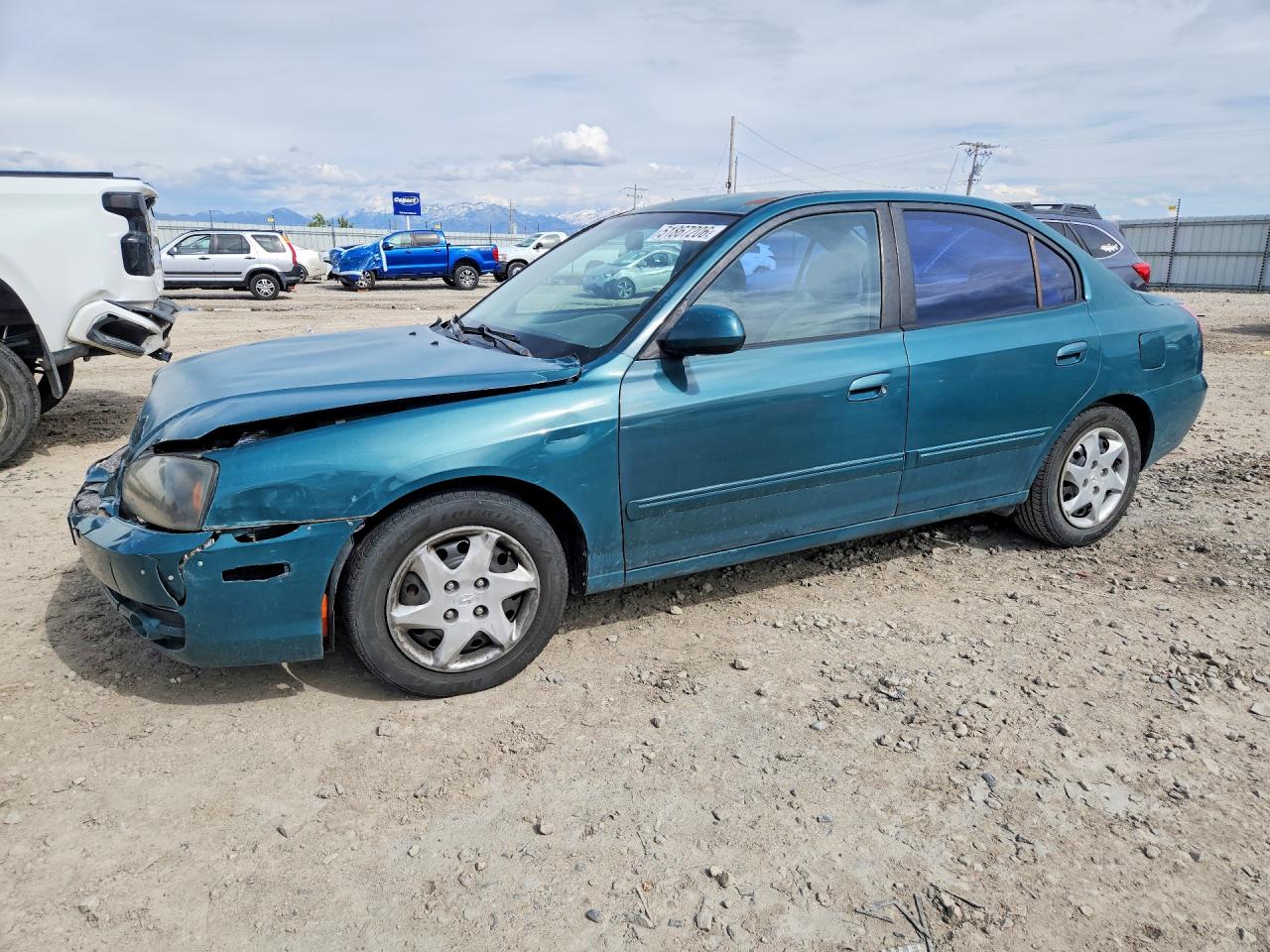 2006 HYUNDAI Elantra VIN KMHDN46D06U262439 photo 1