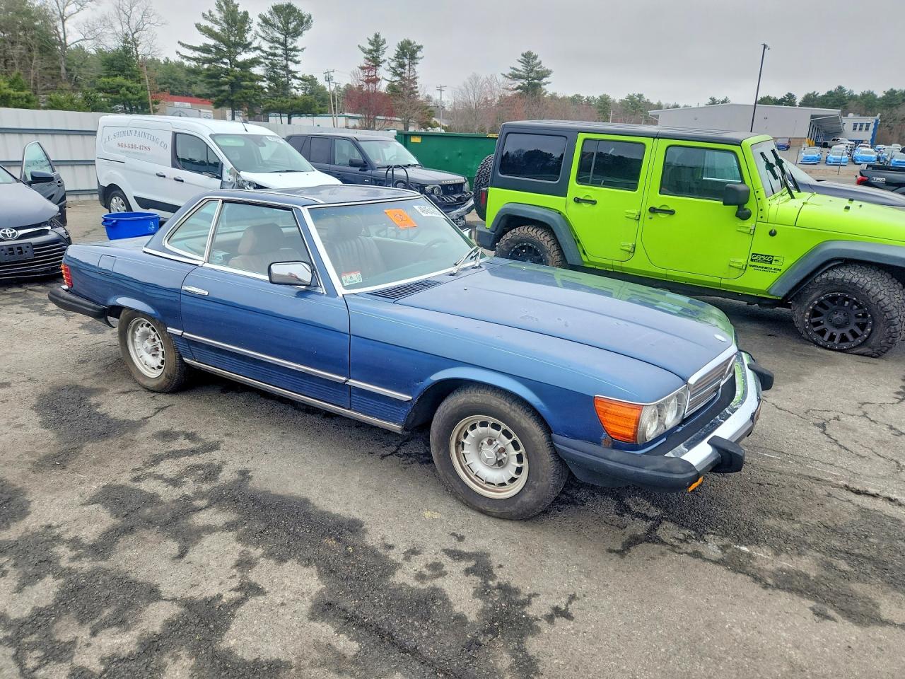 1984 Mercedes-Benz Sl-class VIN WDBBA45A0EA012826 photo 4