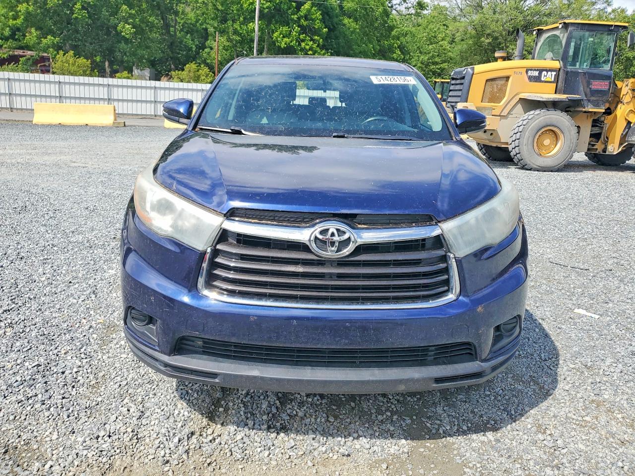 2015 Toyota Highlander VIN 5TDZARFH4FS015676 photo 5