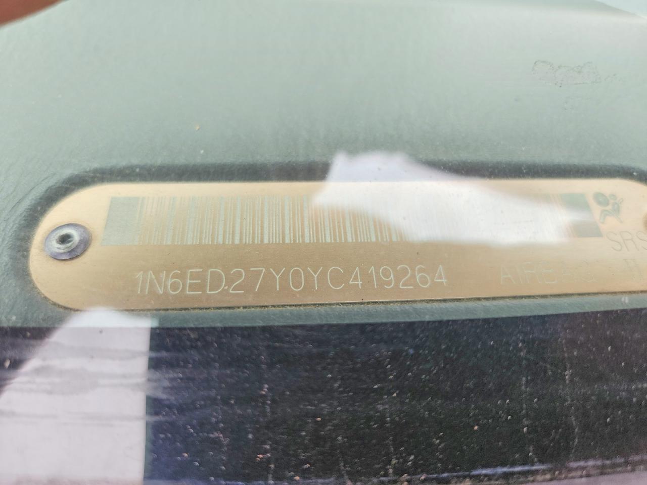 2000 NISSAN Frontier VIN 1N6ED27Y0YC419264 photo 12