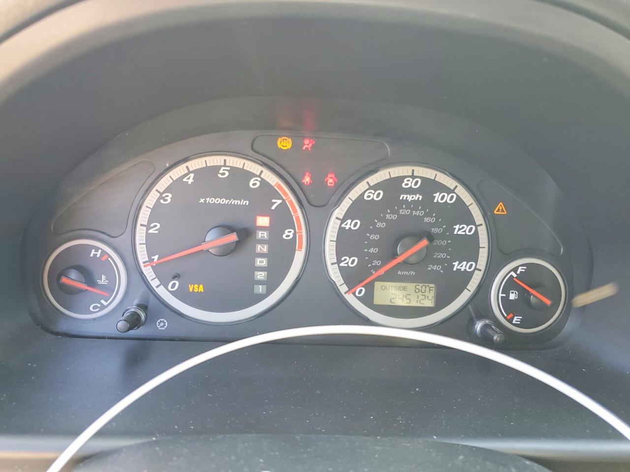 2005 Honda Crv VIN SHSRD78965U325891 photo 9