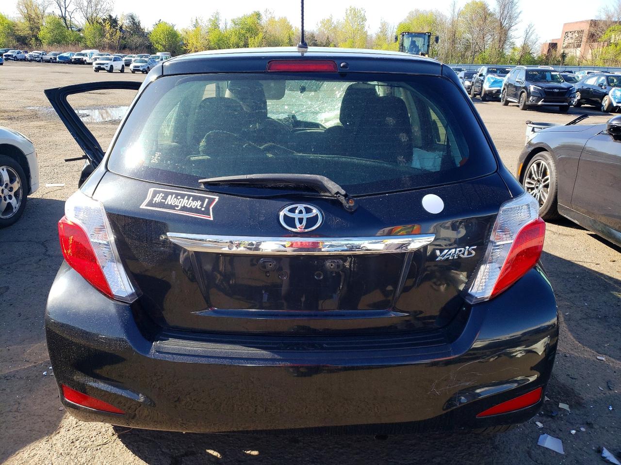 2014 Toyota Yaris VIN JTDKTUD33ED580050 photo 6