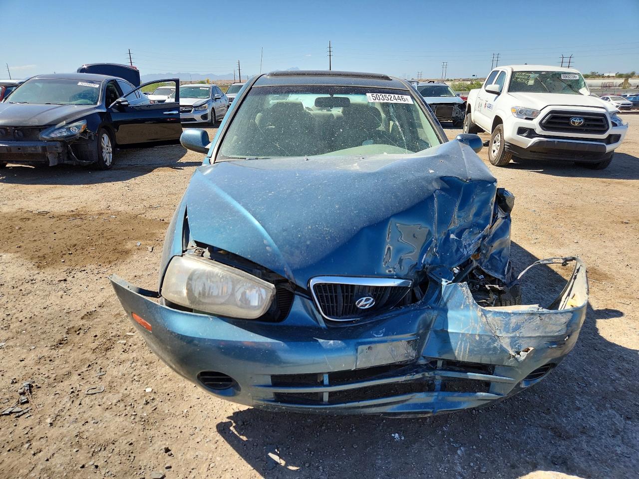 2002 Hyundai Elantra VIN KMHDN45D12U291413 photo 5