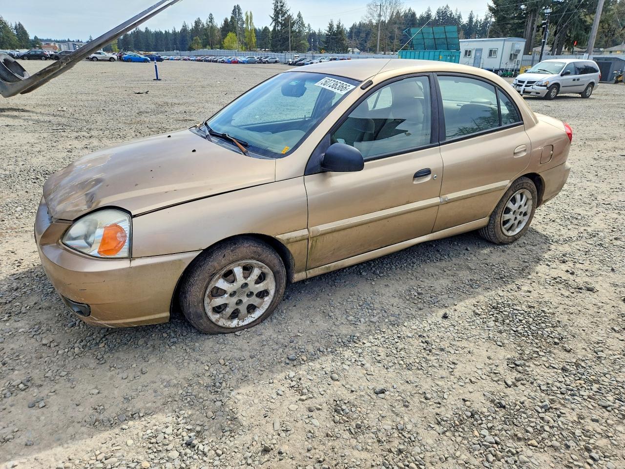 2003 Kia Rio VIN KNADC125636209300 photo 1