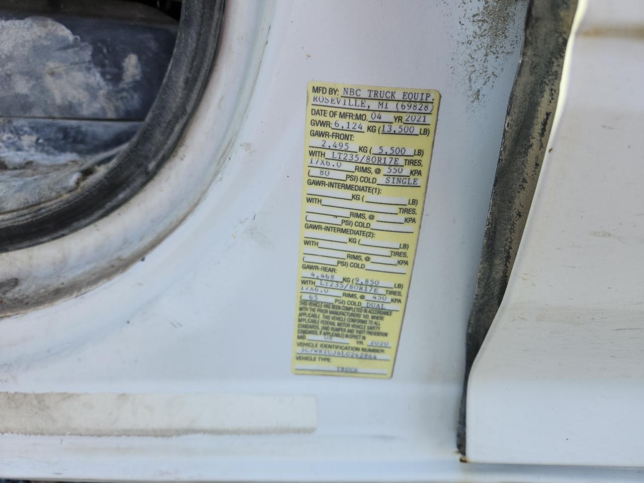 2020 Ram 3500 VIN 3C7WRTCJ4LG242864 photo 10