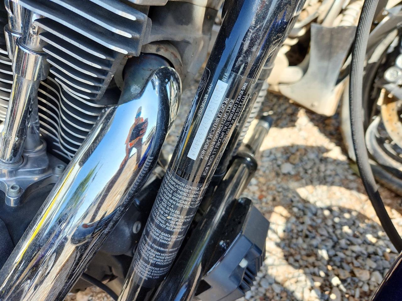 2007 HARLEY Fx VIN 1HD1GX4107K324400 photo 9