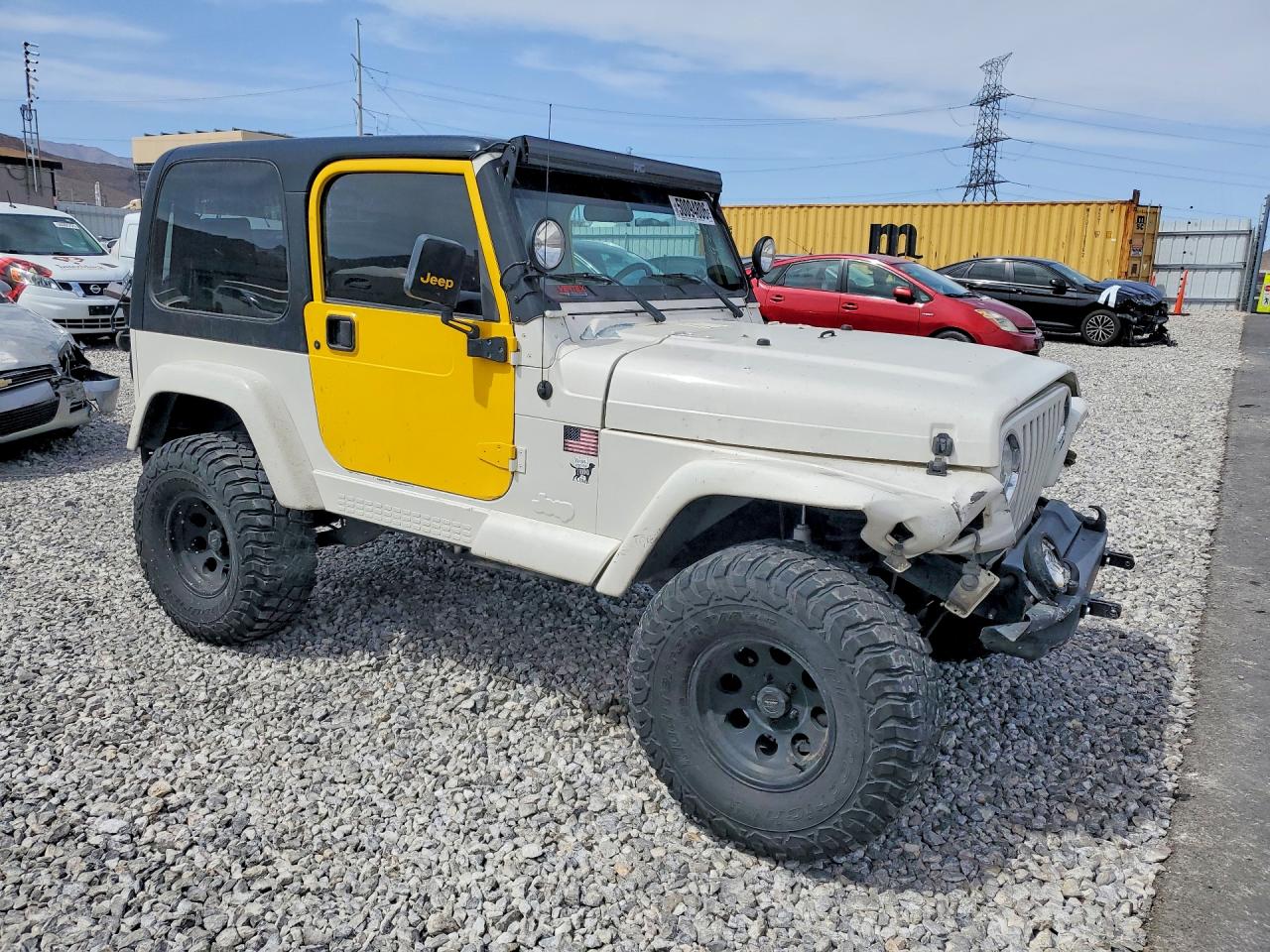 2001 Jeep Wrangler / VIN 1J4FA59S71P375976 photo 4