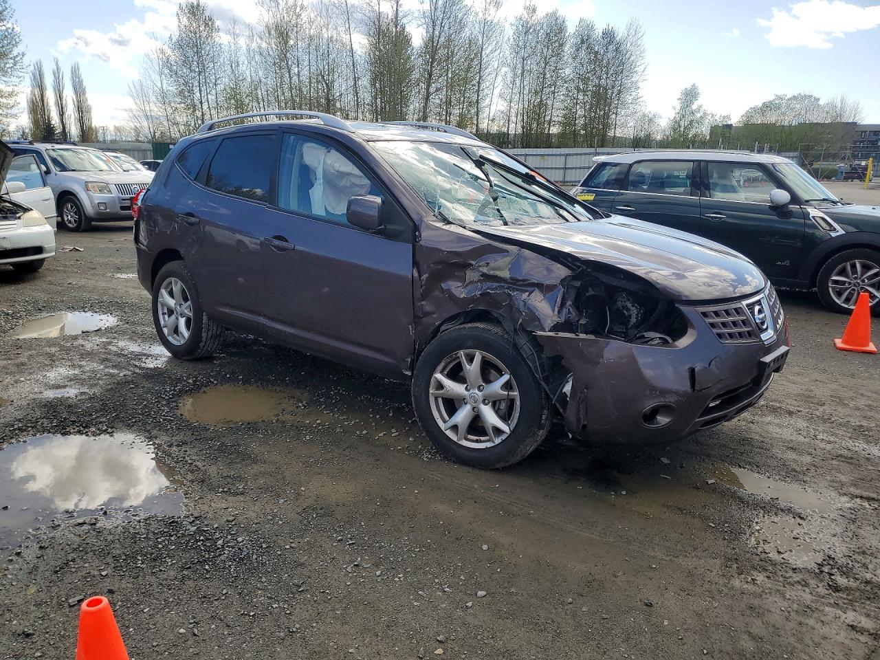 2008 Nissan Rogue VIN JN8AS58V58W106744 photo 4