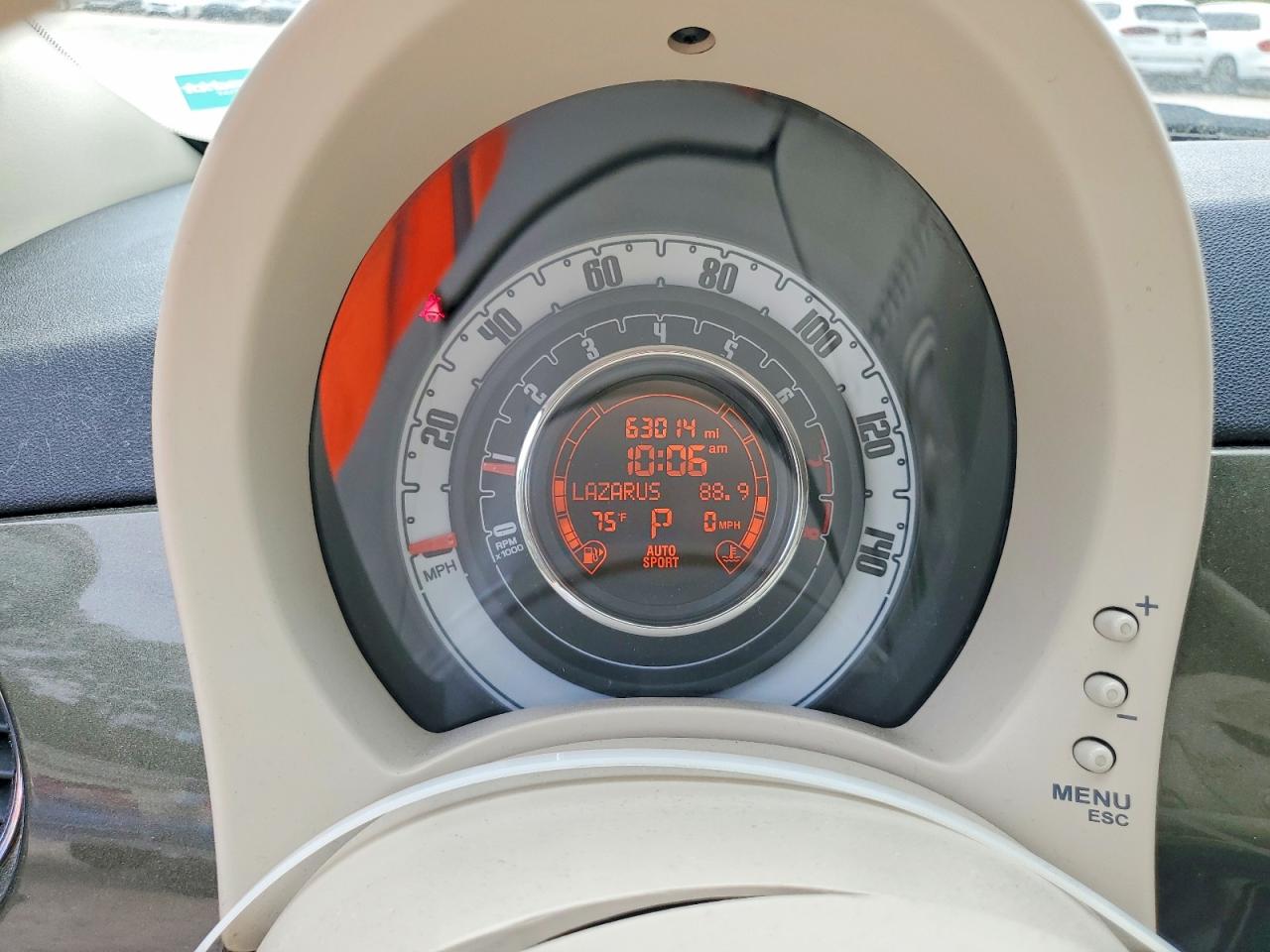 2012 Fiat 500 VIN 3C3CFFAR7CT366626 photo 9