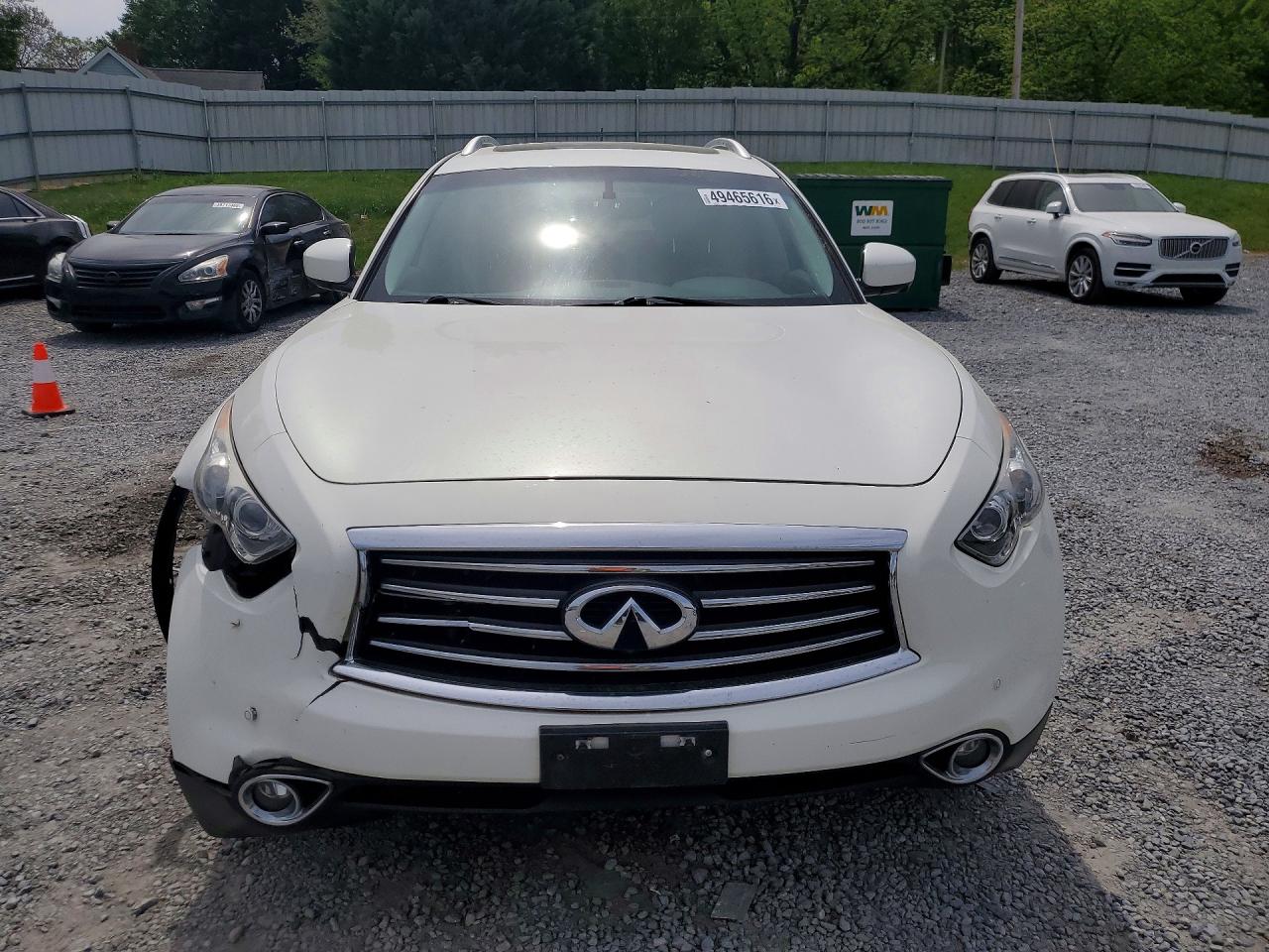 2016 Infiniti Qx70 VIN JN8CS1MW0GM752526 photo 5
