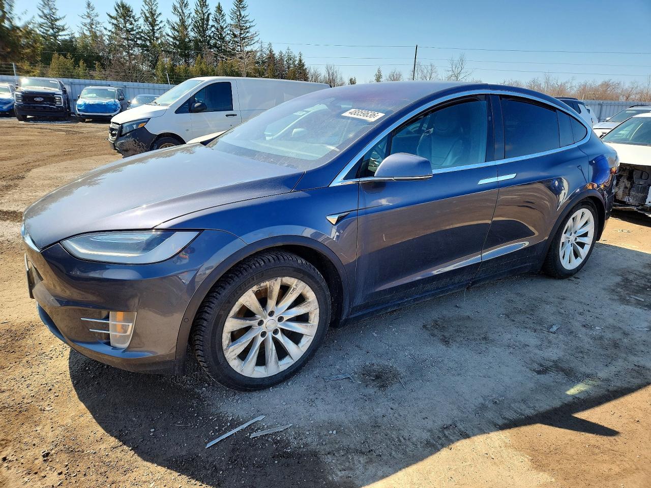 2017 Tesla Model x VIN 5YJXCDE29HF045698 photo 1
