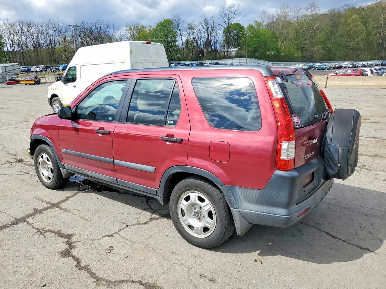 2006 Honda Crv VIN SHSRD785X6U415348 photo 2