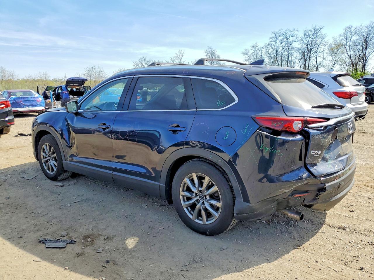 2019 Mazda Cx-9 VIN JM3TCBCY7K0316104 photo 2