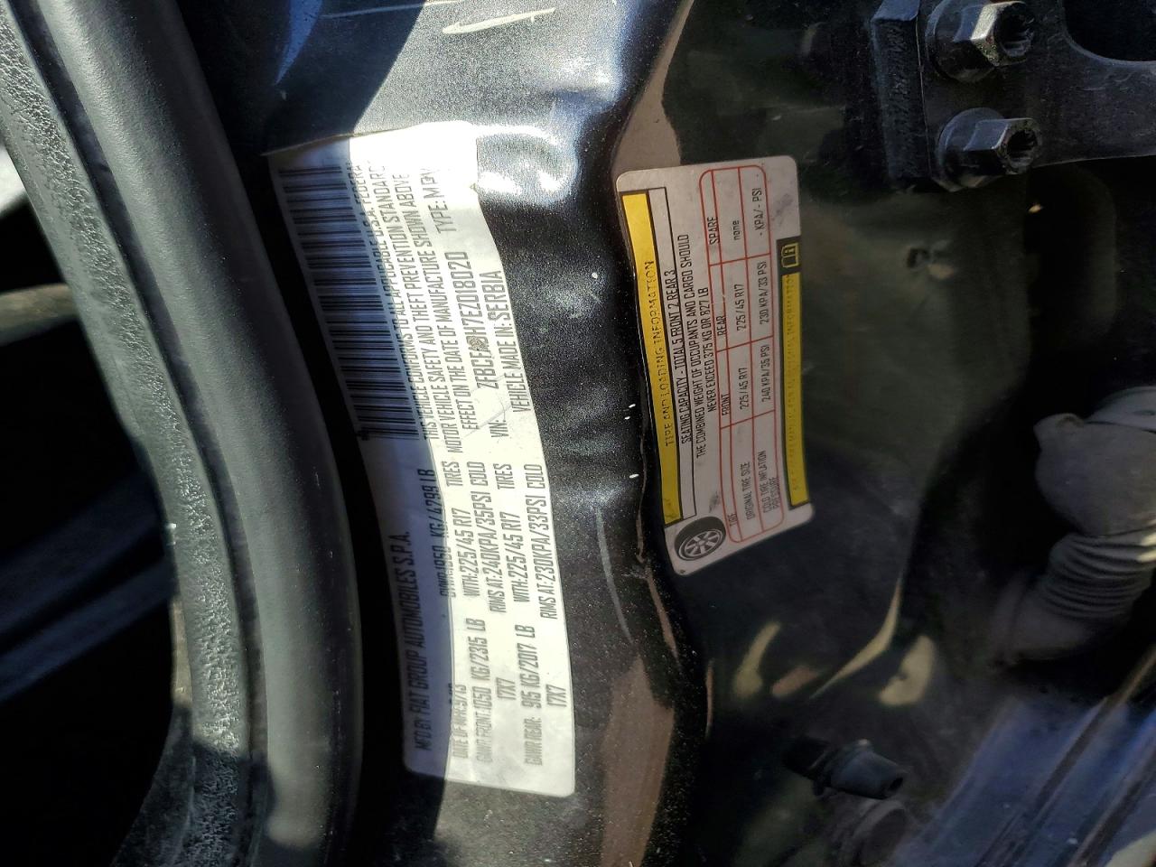 2014 Fiat 500 VIN ZFBCFADH7EZ018020 photo 12