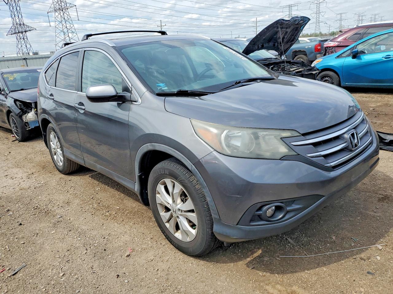 2012 HONDA Crv VIN 5J6RM4H59CL031019 photo 4