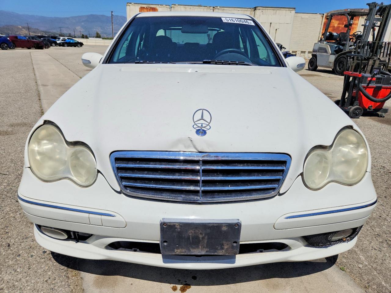 2007 Mercedes-Benz C class VIN WDBRF52H27F861790 photo 5