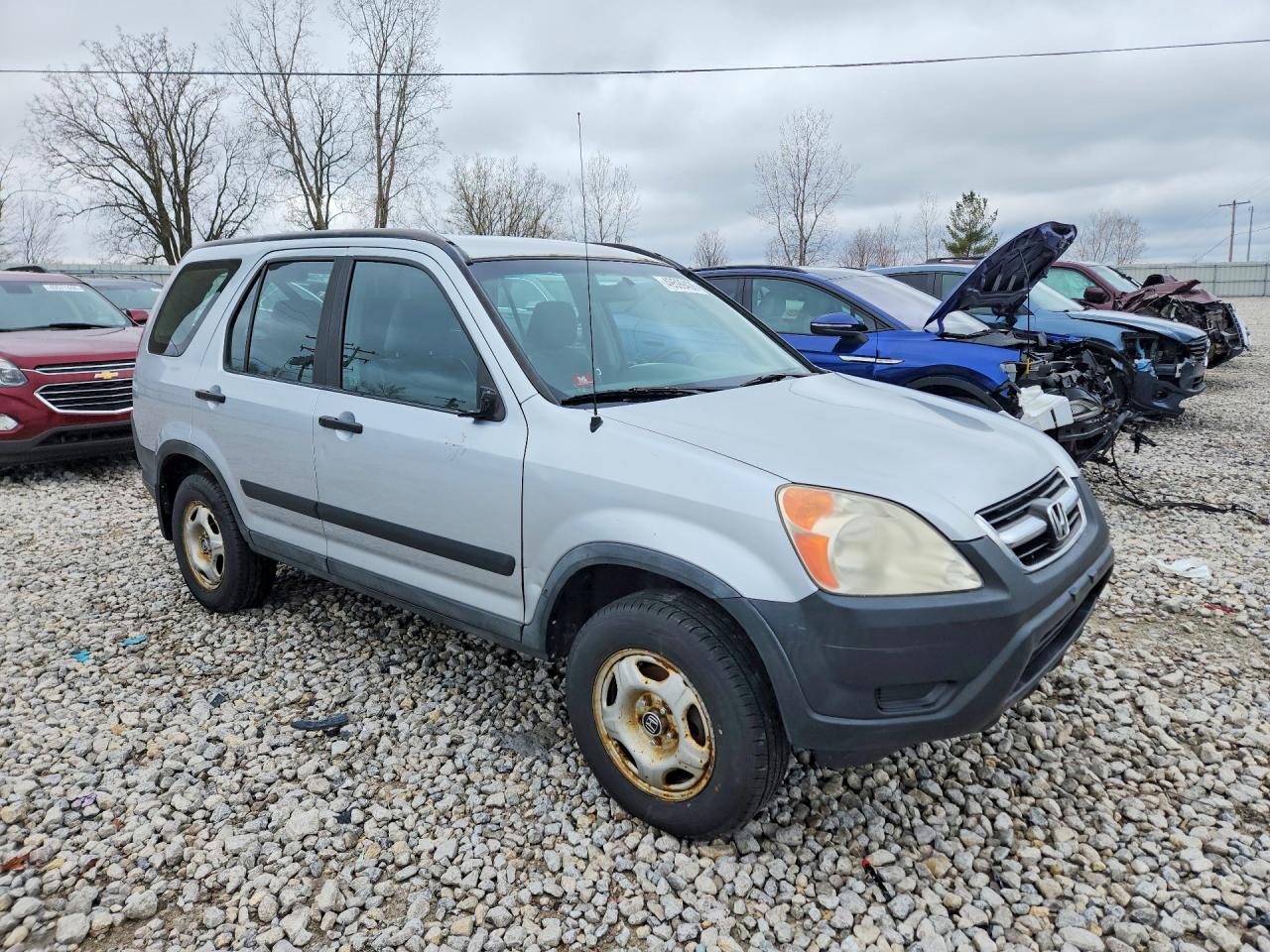 2003 Honda Crv VIN SHSRD78463U150477 photo 4