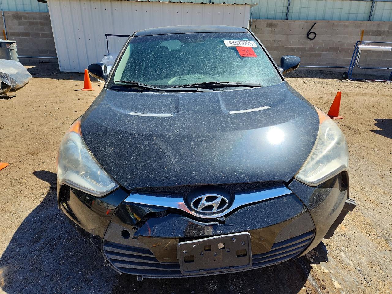 2012 Hyundai Veloster VIN KMHTC6AD8CU052252 photo 5